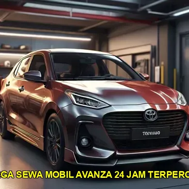harga sewa mobil avanza 24 jam terpercaya